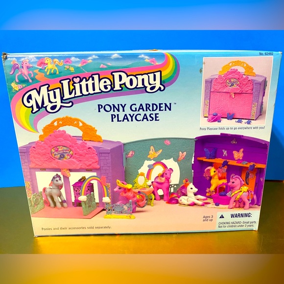 MY LITTLE PONY G2 VTG 1997 GARDEN PLAYCASE w/ACCESSORIES & IVY ORIGINAL … - Picture 2 of 16